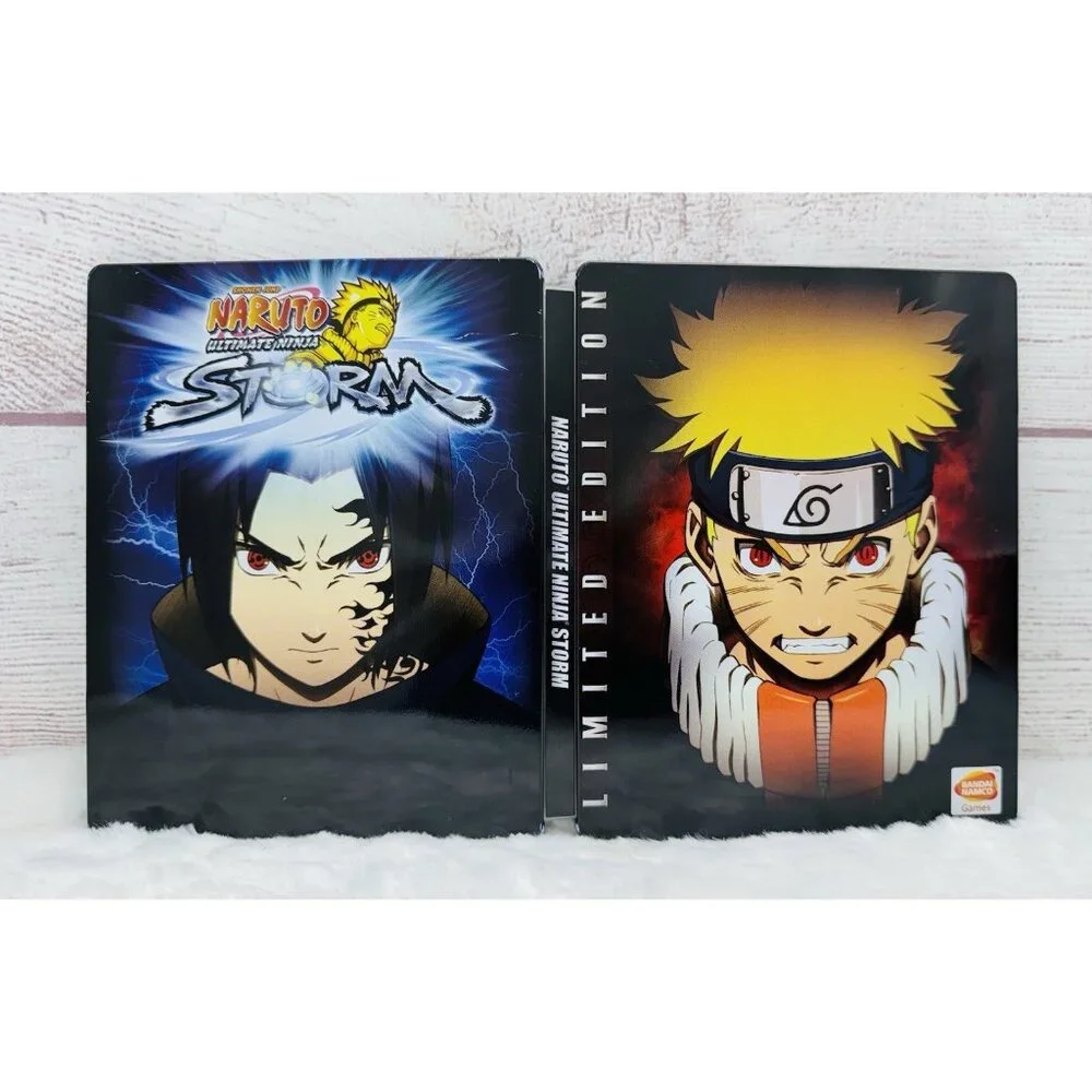 Naruto Ultimate Ninja Storm Limited Edition (PS3) Steelbook ONLY - NO DISC -USED